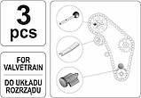Фіксатор Шківа (Колес) Розподвала Набір (Комплект) 3 шт YATO YT-0632, фото 2