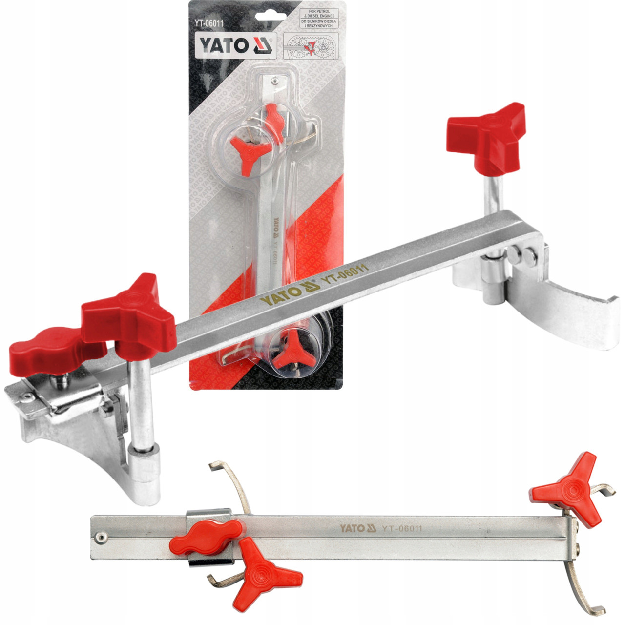 Фіксатор Шківа (Колес) Розподвала Універсальний YATO YT-06011, фото 1