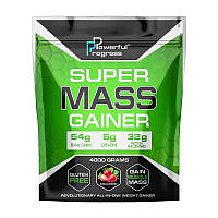 Гейнер для набора массы Powerful Progress Super Mass Gainer 4 kg