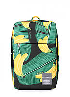 Рюкзак для ручной клади 40X25X20 СМ Ryanair/Wizz Air/МАУ ,20 литров,ручная кладь рюкзак легкий,Разные цвета Оксфорд, Черный с принтом