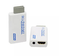 Перехідник відео Wii-HDMI M/F (HDMIекран) Lucom (62.09.8371) +Audio 3.5mm адаптер 1080p