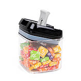 Органайзер для сипучих Food Storage Container 6 Контейнерів, Набір пластикових контейнерів для круп, фото 2