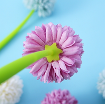 Ручка Півонія pencil flowers PF2, Ручка гелева Квітка, фото 2