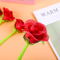 Гелева ручка Червоні троянди pencil flowers PF2, Ручка Квітка, Ручка Квітка, фото 4