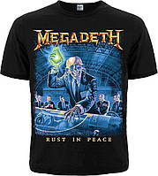 Футболка Megadeth "Rust In Peace", Размер L