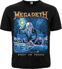 Футболка Megadeth "Rust In Peace", Розмір L