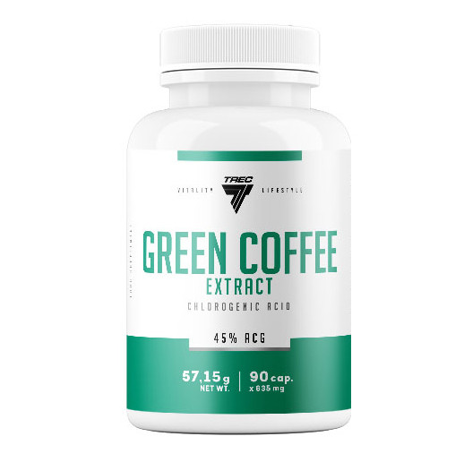 Жироспалювач Trec Nutrition Green Coffee Extract - 90 капс, фото 1