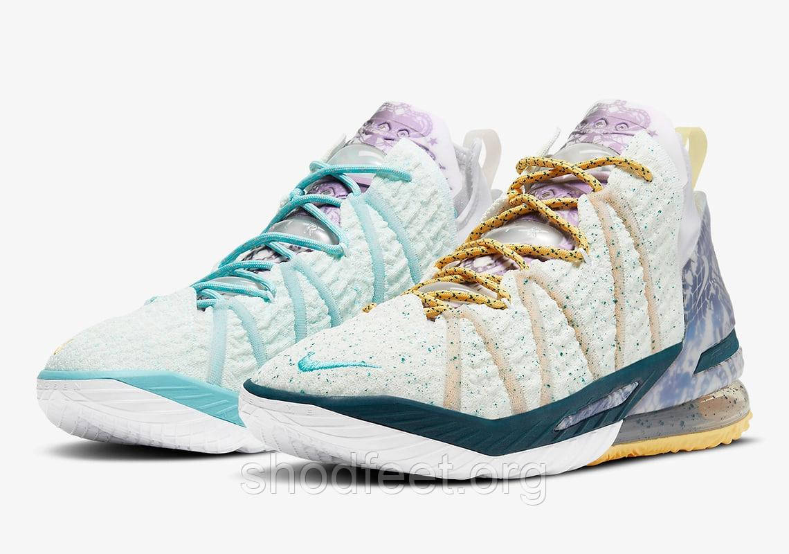 Чоловічі баскетбольні кросівки Nike Lebron 18 “Reflections Flip”