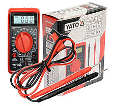 Мультиметр цифровий з продзвонкою (тестер) YATO YT-73080, фото 4