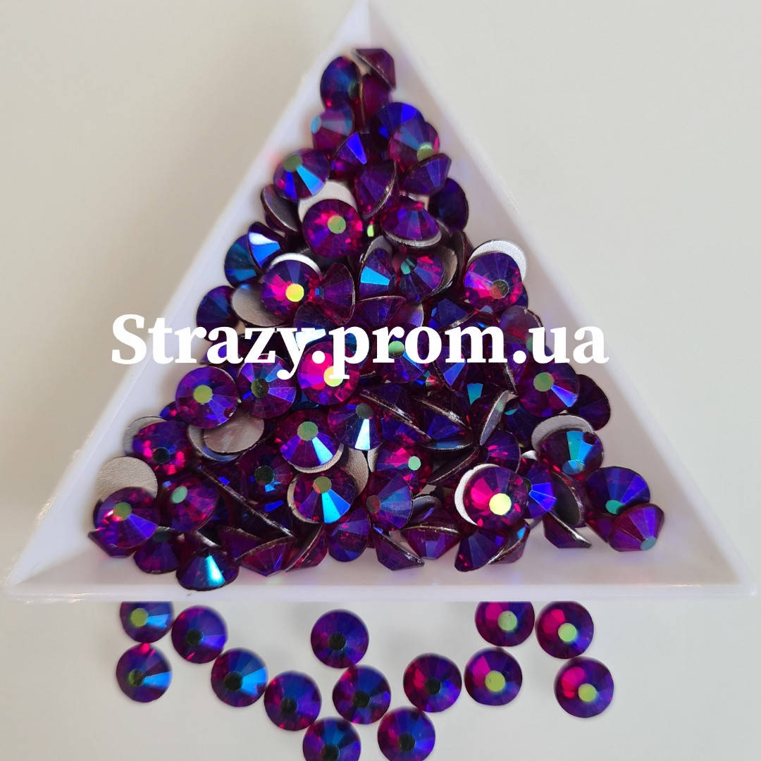 

Стразы ss30 Siam AB (6.5мм) 280шт "Crystal Premium"