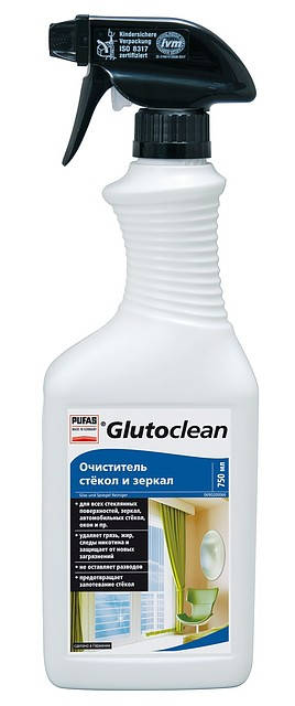 

Очиститель стекол и зеркал Glutoclean, 750мл