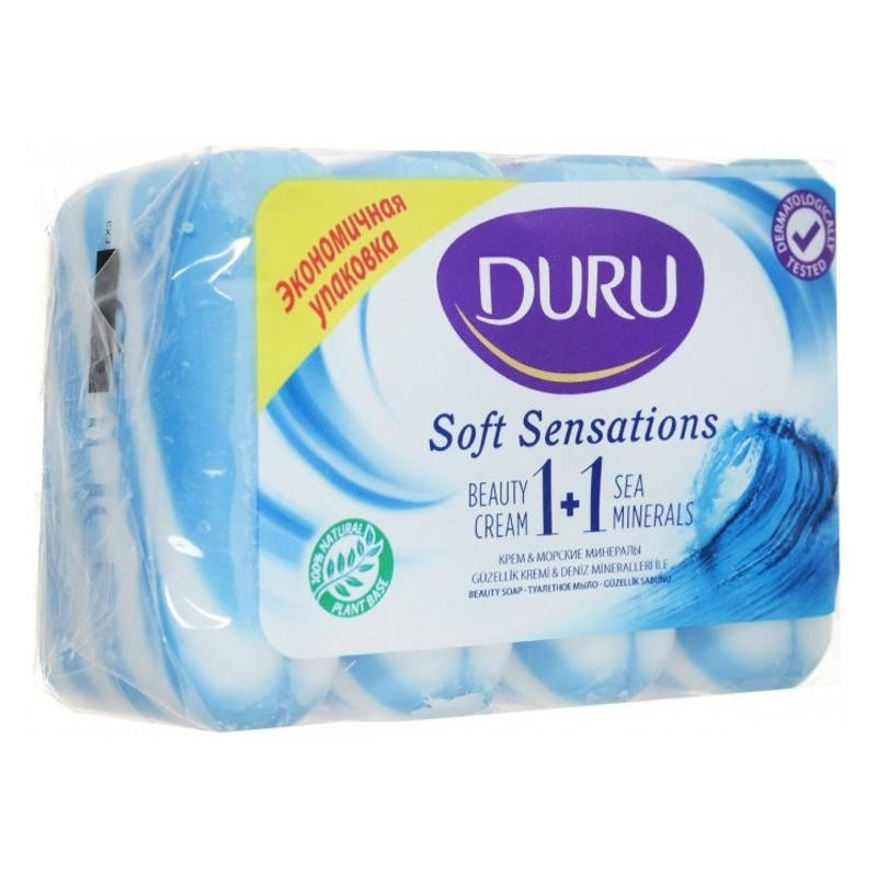 

Мило туалетне DURU 1+1 4х90 грам
