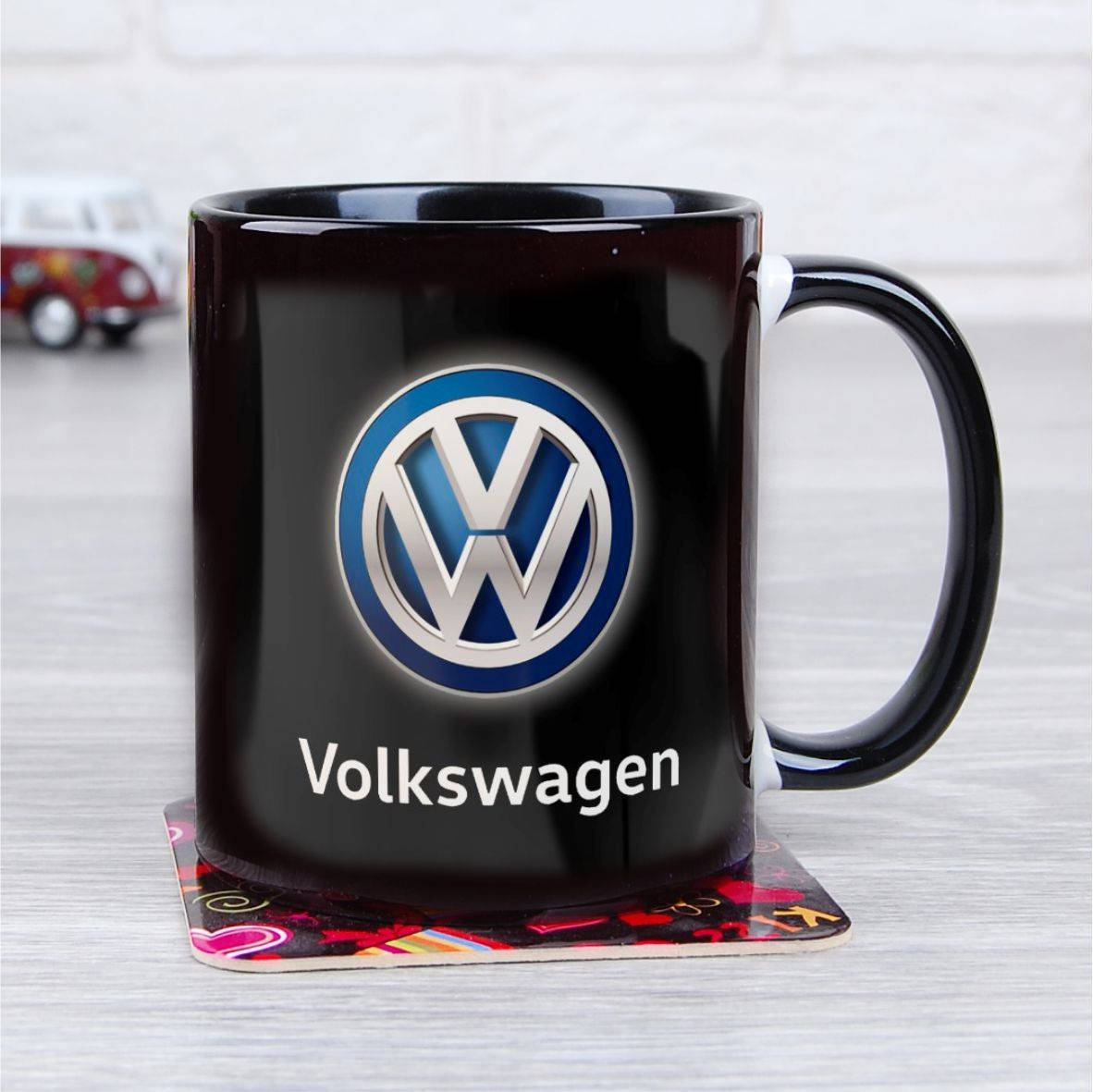 

Чашка Volkswagen (Фольксваген)., Черный