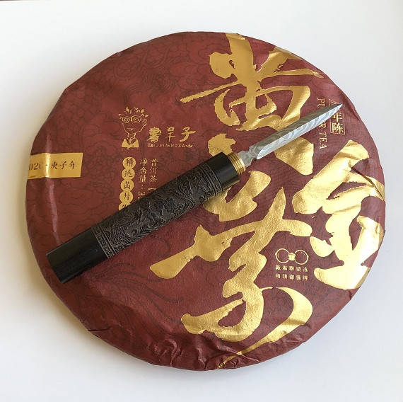 

Шу пуэр Ботаник блин 357 г фабрика Шу Дай Цзы