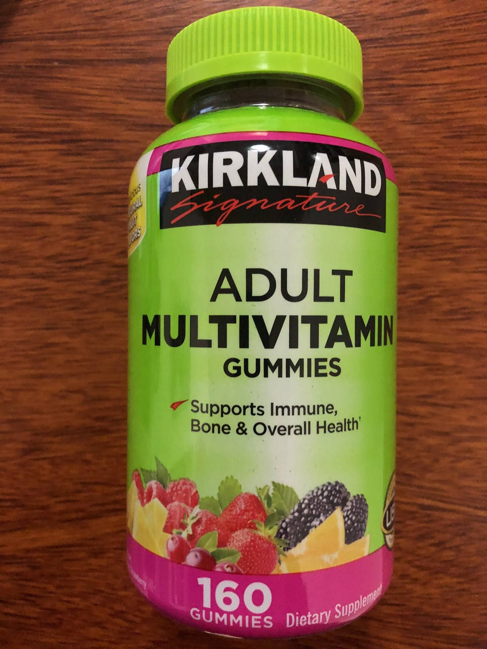 

ВИТАМИНЫ ДЛЯ ВЗРОСЛЫХ KIRKLAND SIGNATURE ADULT Multivitamin Gummie, 160 шт