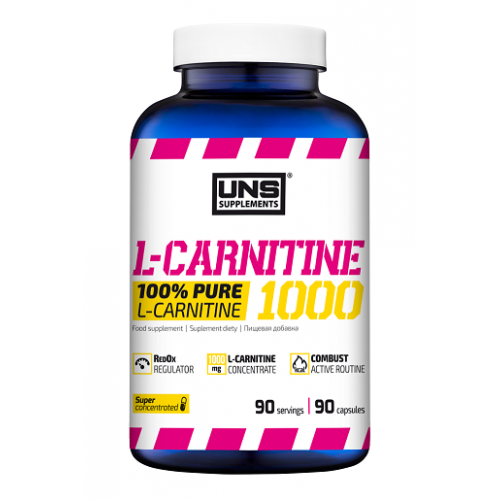 

Л-карнитин UNS L-Carnitine 1000 90 caps л-карнитин для похудения, жиросжигатель