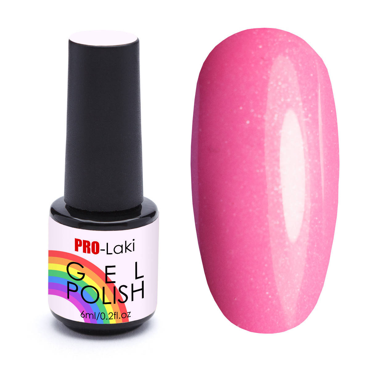 

Гель-лак #71 Розовый с микроблеском PRO-Laki 6ml