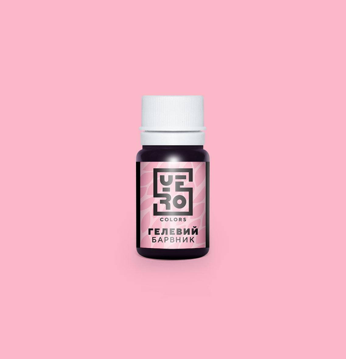 

Гелевый краситель YERO COLORS - Розовый, 10 г.