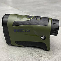Далекомір лазерний Sigeta iMeter LF1000A, 6x22, дальність 6-1000 м, з обчисленням швидкості, висоти, кута нахилу і скануванням, фото 3