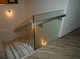 Скляні огорожі сходів з безпечного скла, фото 5