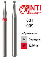 801-009-FG NTI Бор Алмазный шаровидный для турбинного наконечника 801.314.009