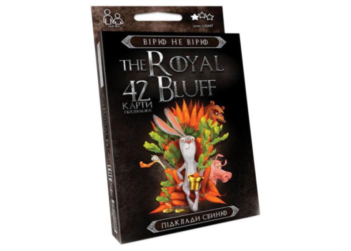 Настільна гра Вірю не вірю (The Royal Bluff) (укр.)