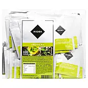 Чай зелений Rioba Меліса в пакетиках 100шт по 1,5г з мелісою, м'ятою та ароматом лимону