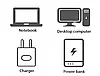 Портативний USB-нічник комплект 5 шт. для роботи від Power Bank і Ноутбука, фото 8