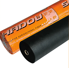 Агроволокно 50 г/м2 1.07 х 100 м. чорне "Shadow" (Чехія) 4% термоізоляційний настил для рослин, фото 3