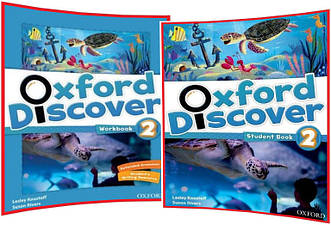 Oxford Discover 2. Student's+Workbook. Комплект книг з англійської мови. Підручник+Зошит