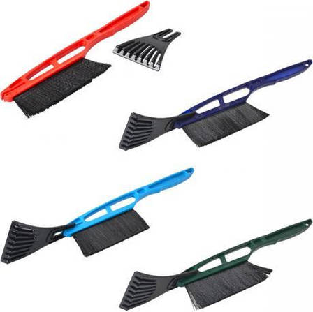 Скребок автомобільний з щіткою 52 см А031-0001 MZOPT, фото 1