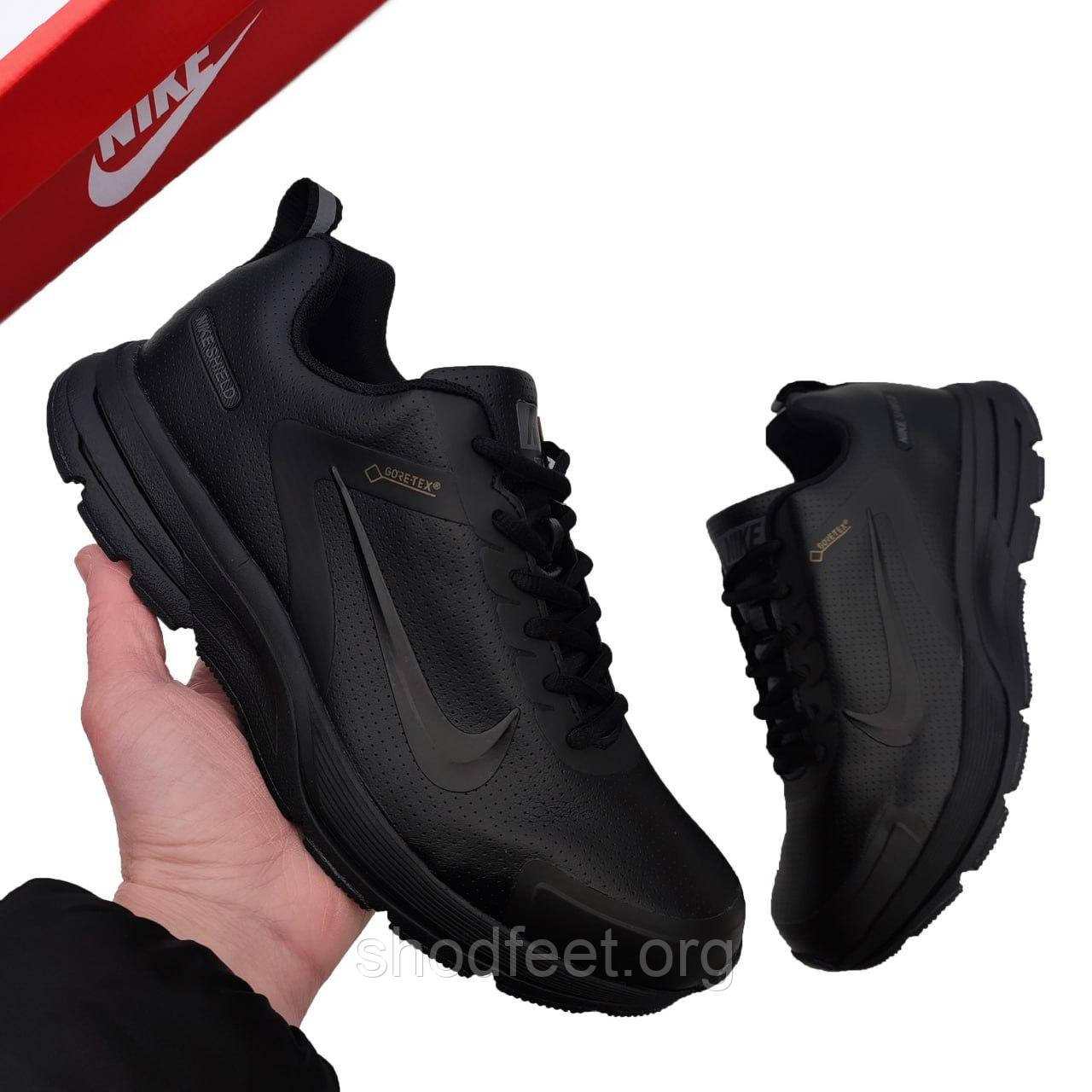 Чоловічі кросівки Nike Shield Gore-TEX Black, фото 1