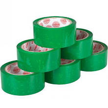 Скотч 200 ЗЕЛЕНИЙ 45мм, 50 мкм MZOPT