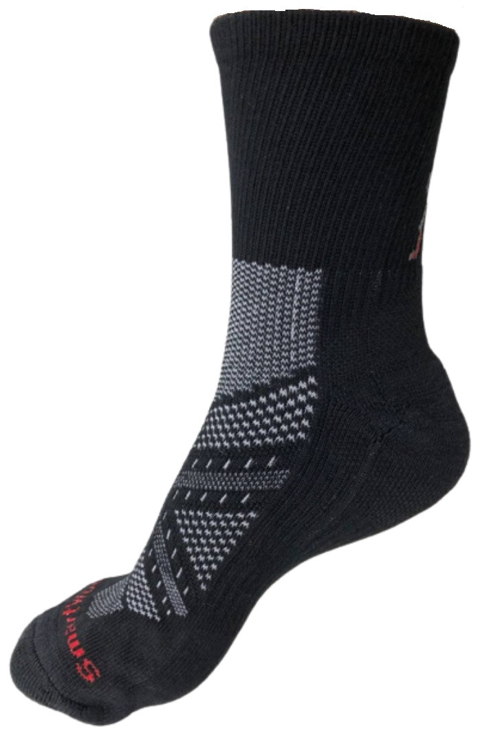 Шкарпетки бігові Smartwool® PhD Run розмір 42-45 Чорний, фото 1