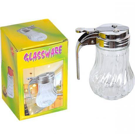Цукорниця з механічним дозатором Glassware 170мл 003PB/445706, фото 2