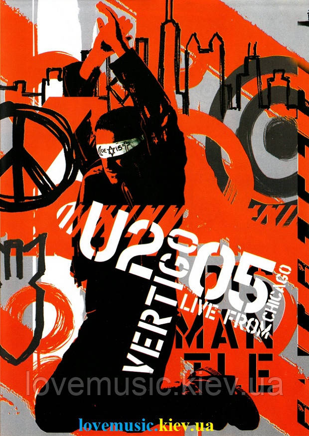 Відео диск U2 Vertigo Live from Chicago (2005) (dvd video)