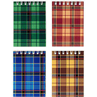 Блокнот А7 Axent Delta 48 аркушів клітинка D8014-01, 42465