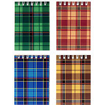 Блокнот А7 Axent Delta 48 аркушів клітинка D8014-01, 42465