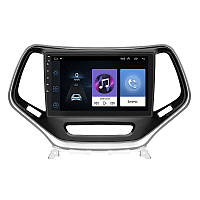 Штатная магнитола Lesko для Jeep Cherokee V (KL) 2013-2018 экран 10" 1/16Gb Wi-Fi GPS Base Джип Черроки