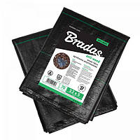 Агротканина проти бур'янів Bradas чорний, УФ, 70г, 1,1 х 10м, пакет