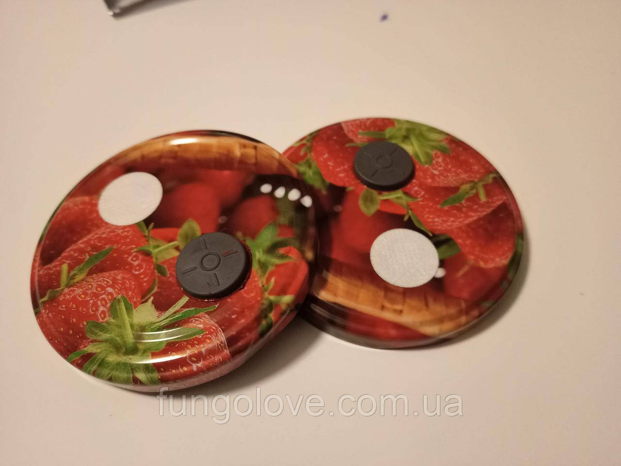 Багаторазова кришка для роботи із грибною культурою з фільтром і портом для інокуляції шприцем, фото 1