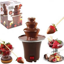 Шоколадний фонтан Фондю Mini Chocolate Fondue Fountain TV-68