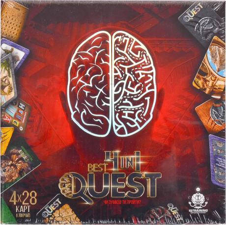 Карткова квест-гра "BEST QUEST 4in1" укр. BQ-02-01U ДТ-МН-14-11, фото 2
