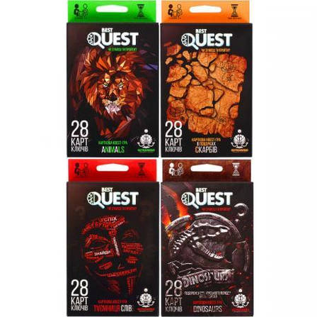 Карткова квест-гра "BEST QUEST" укр. ДТ-МН-14-07, фото 2