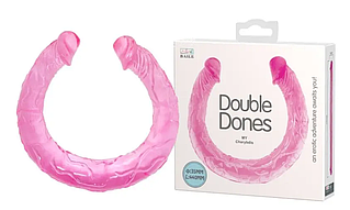 Подвійний фалоімітатор "Double Dong" PINK