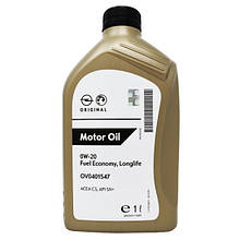 Олія General Motors Fuel Economy Longlife 0W-20 C5 SN+ 1 л синтетична