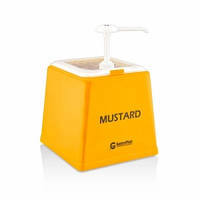 Дозатор для соусів GastroPlast Mustard з abs стійкою (GDH-0001			)