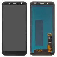 Дисплей Samsung J6 Galaxy J600 2018 + сенсор чорний Incell | модуль