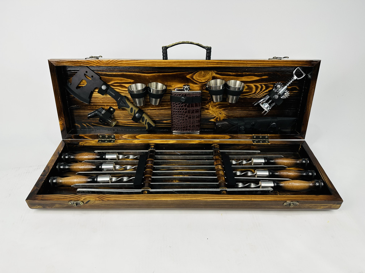 Набір шампурів в кейсі ФЕНІКС, фото 1