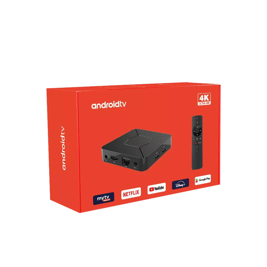 Медіа плеєр Q5 ATV Android 10.0 Smart TV Box Allwinner H313 WIFI 2.4G/5G BT5.0 2/8 ATV голосовий пульт, фото 1